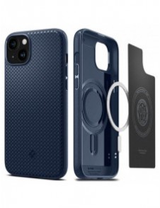 Spigen Mag Armor MagSafe, navy blue - iPhone 15 Plus