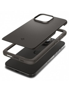 Spigen Thin Fit case for iPhone 15 Pro - gray