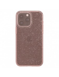 Spigen Liquid Crystal Glitter, rose quartz - iPhone 15 Pro