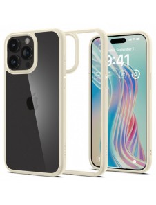 Spigen Ultra Hybrid, sand beige - iPhone 15 Pro