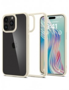 Spigen Ultra Hybrid, sand beige - iPhone 15 Pro