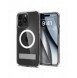 Spigen Ultra Hybrid S MagSafe case with stand for iPhone 15 Pro - transparent