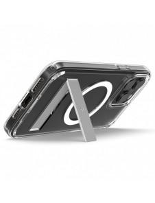 Spigen Ultra Hybrid S MagSafe case with stand for iPhone 15 Pro - transparent