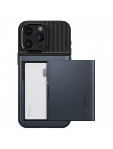 Spigen Slim Armor CS case for iPhone 15 Pro - blue