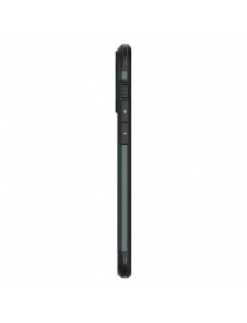 Spigen Tough Armor MagSafe case with stand for iPhone 15 Pro - green