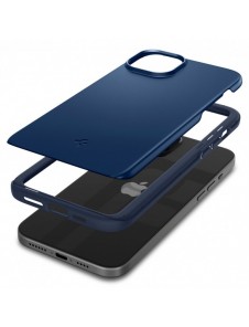 Spigen Thin Fit case for iPhone 15 - blue