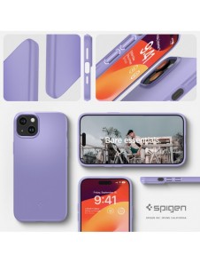 Spigen Thin Fit, iris purple - iPhone 15
