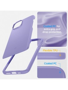 Spigen Thin Fit, iris purple - iPhone 15