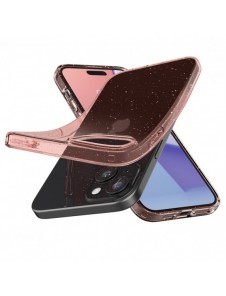 Spigen Liquid Crystal Glitter case for iPhone 15 - pink