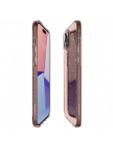 Spigen Liquid Crystal Glitter case for iPhone 15 - pink