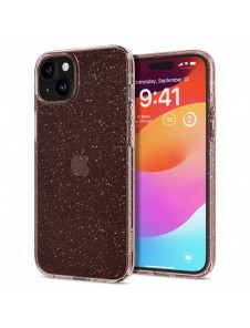 Spigen Liquid Crystal Glitter case for iPhone 15 - pink