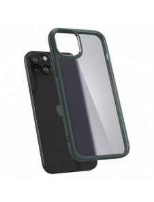 Spigen Ultra Hybrid case for iPhone 15 - dark green