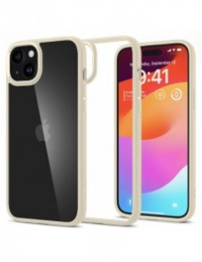 Spigen Ultra Hybrid case for iPhone 15 - beige