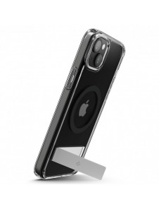 Spigen Ultra Hybrid S MagSafe case with stand for iPhone 15 - black