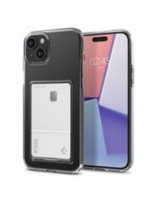 Spigen Crystal Slot, crystal clear - iPhone 15