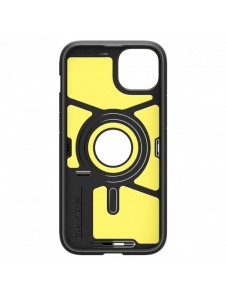 Spigen Tough Armor MagSafe case with stand for iPhone 15 - brown