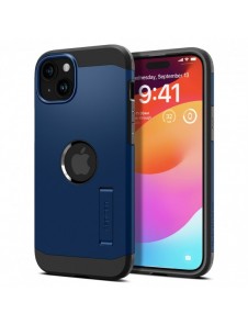 Spigen Tough Armor MagSafe, navy blue - iPhone 15