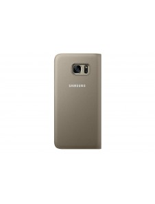 Samsung EF-WG935PFE Book Case till Galaxy S7 Edge, Flip Wallet, Guld