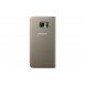 Samsung EF-WG935PFE Book Case till Galaxy S7 Edge, Flip Wallet, Guld