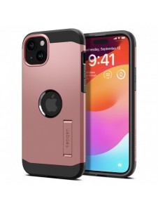 Spigen Tough Armor MagSafe, rose gold - iPhone 15