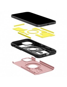 Spigen Tough Armor MagSafe, rose gold - iPhone 15