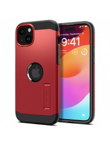 Spigen Tough Armor MagSafe, red - iPhone 15