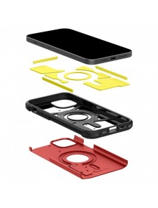 Spigen Tough Armor MagSafe, red - iPhone 15
