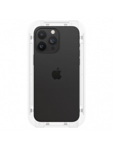 TEMPERED GLASS Spigen GLAS.TR "EZ FIT" FC IPHONE 15 PRO MAX BLACK