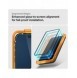 TEMPERED GLASS Spigen ALM GLASS FC 2-PACK IPHONE 15 PLUS BLACK