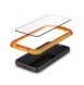 TEMPERED Spigen ALM GLASS FC 2-PACK IPHONE 15 PRO BLACK
