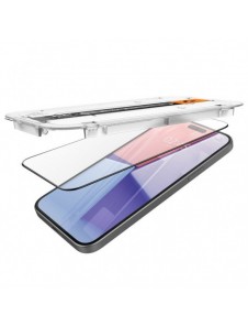 TEMPERED GLASS Spigen GLAS.TR "EZ FIT" FC IPHONE 15 BLACK