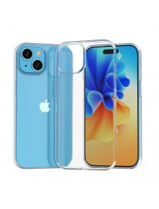 iPhone 15 case from the Ultra Clear series in transparent color