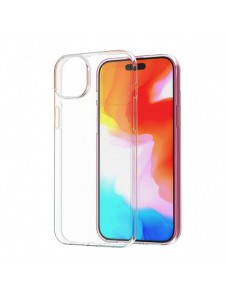 iPhone 15 Plus case from the Ultra Clear series in transparent color