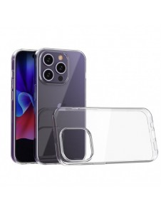 iPhone 15 Pro case from the Ultra Clear series in transparent color