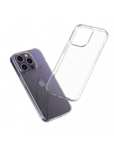 iPhone 15 Pro case from the Ultra Clear series in transparent color