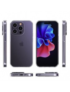 iPhone 15 Pro case from the Ultra Clear series in transparent color