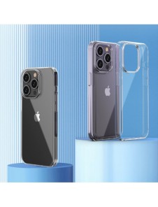 iPhone 15 Pro case from the Ultra Clear series in transparent color