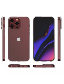 iPhone 15 Pro Max case from the Ultra Clear series in transparent color
