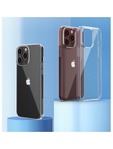 iPhone 15 Pro Max case from the Ultra Clear series in transparent color