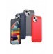 Flexible carbon pattern case for iPhone 15 Carbon Case - blue