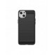 Flexible carbon pattern case for iPhone 15 Plus Carbon Case - black