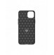 Flexible carbon pattern case for iPhone 15 Plus Carbon Case - black