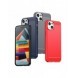Flexible carbon pattern case for iPhone 15 Plus Carbon Case - black