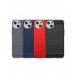 Flexible carbon pattern case for iPhone 15 Plus Carbon Case - black