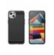 Flexible carbon pattern case for iPhone 15 Plus Carbon Case - blue