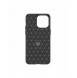 Flexible carbon pattern case for iPhone 15 Pro Carbon Case - blue