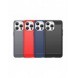 Flexible carbon pattern case for iPhone 15 Pro Carbon Case - blue