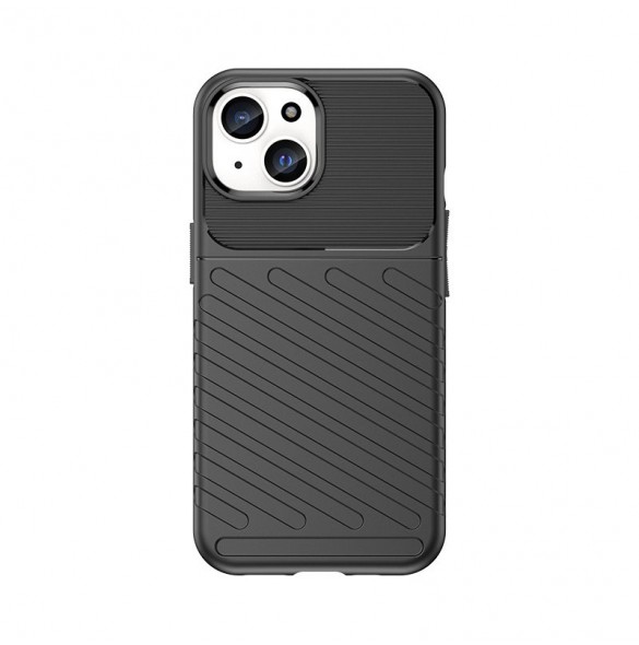 Armored iPhone 15 Thunder Case - black