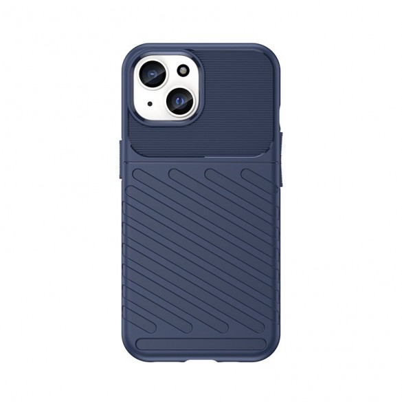 Armored iPhone 15 Thunder Case - blue