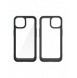 iPhone 15 Outer Space Reinforced Case with Flexible Frame - Black